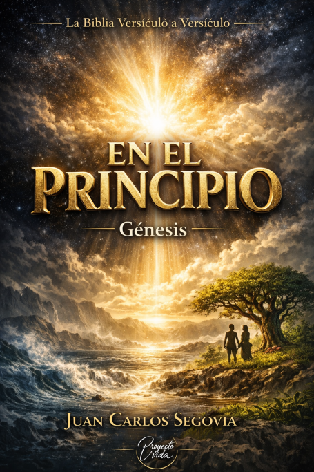 Génesis – En el principio Libro de Génesis “En el Principio” – estudio bíblico versículo a versículo de Juan Carlos Segovia