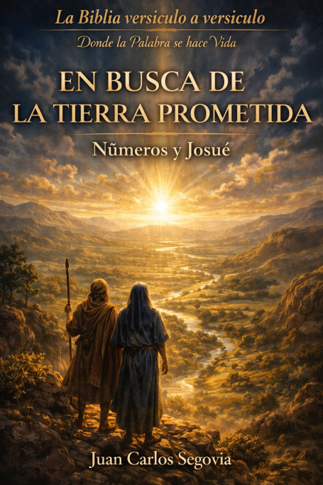 Números - En busca de la tierra prometida Libro “En busca de la tierra prometida” – estudio bíblico versículo a versículo de Juan Carlos Segovia